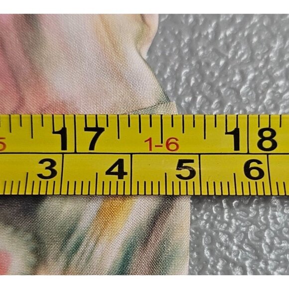 Athleta Womens‎ S Marlow Orange Pink Watercolor Floral Shorts Romper - Picture 10 of 16